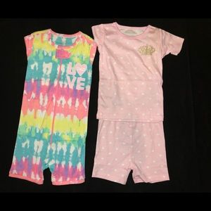 Toddler girls Pajamas PJ’s - size 2T
